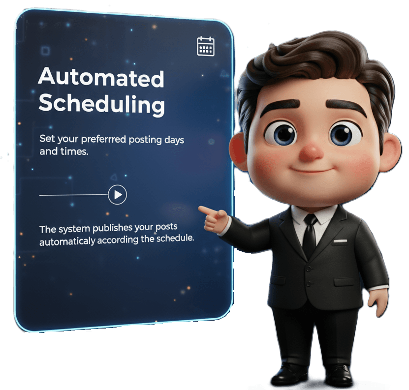 Automated publishing timeline